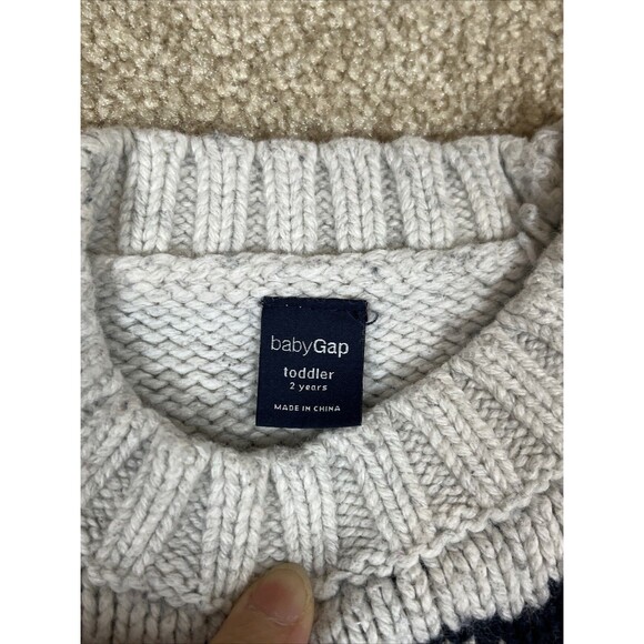 6 Boys Toddlers 18-24m,2t Sweater Vest Hat Baby Gap Children Place Winter Fall - Picture 5 of 15